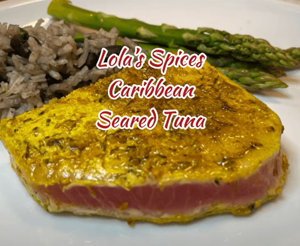 Caribbean Seared Tuna - Fresh Fish Fast