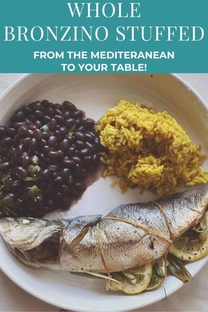 Whole Stuffed Bronzino - Fresh Fish Fast